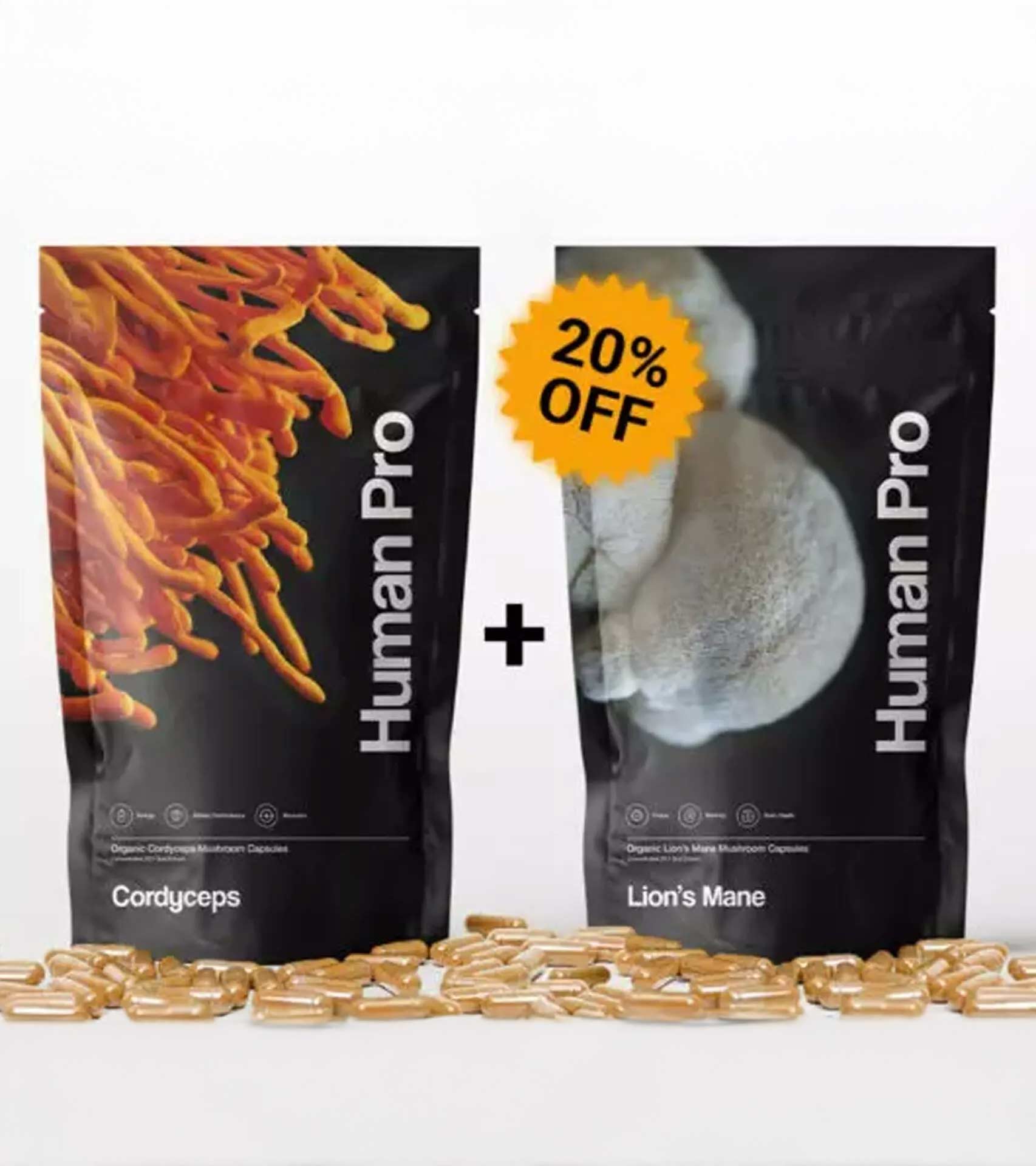 Koop de Lion's Mane + Cordyceps bundel